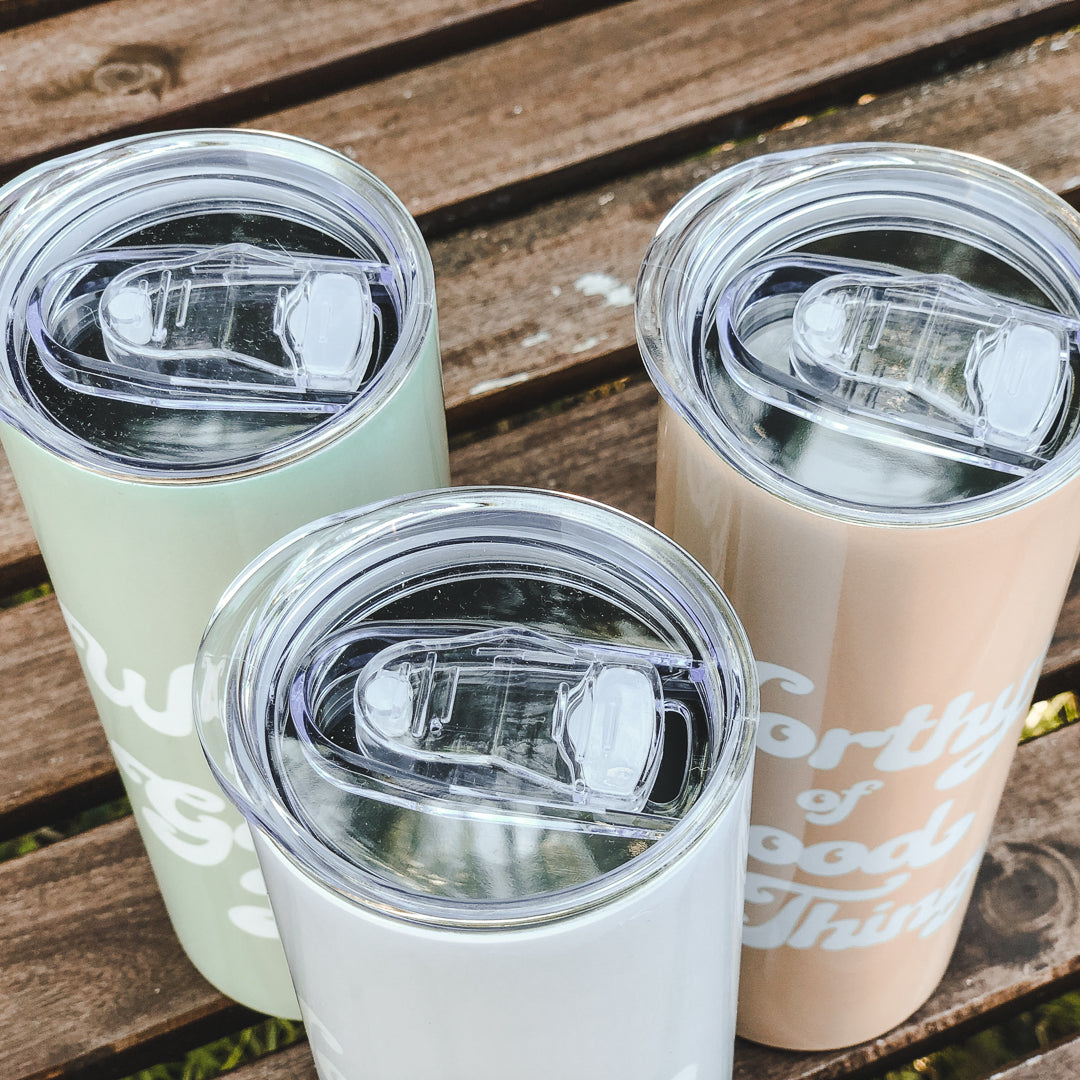 Fearless and Powerful - Travel Tumbler