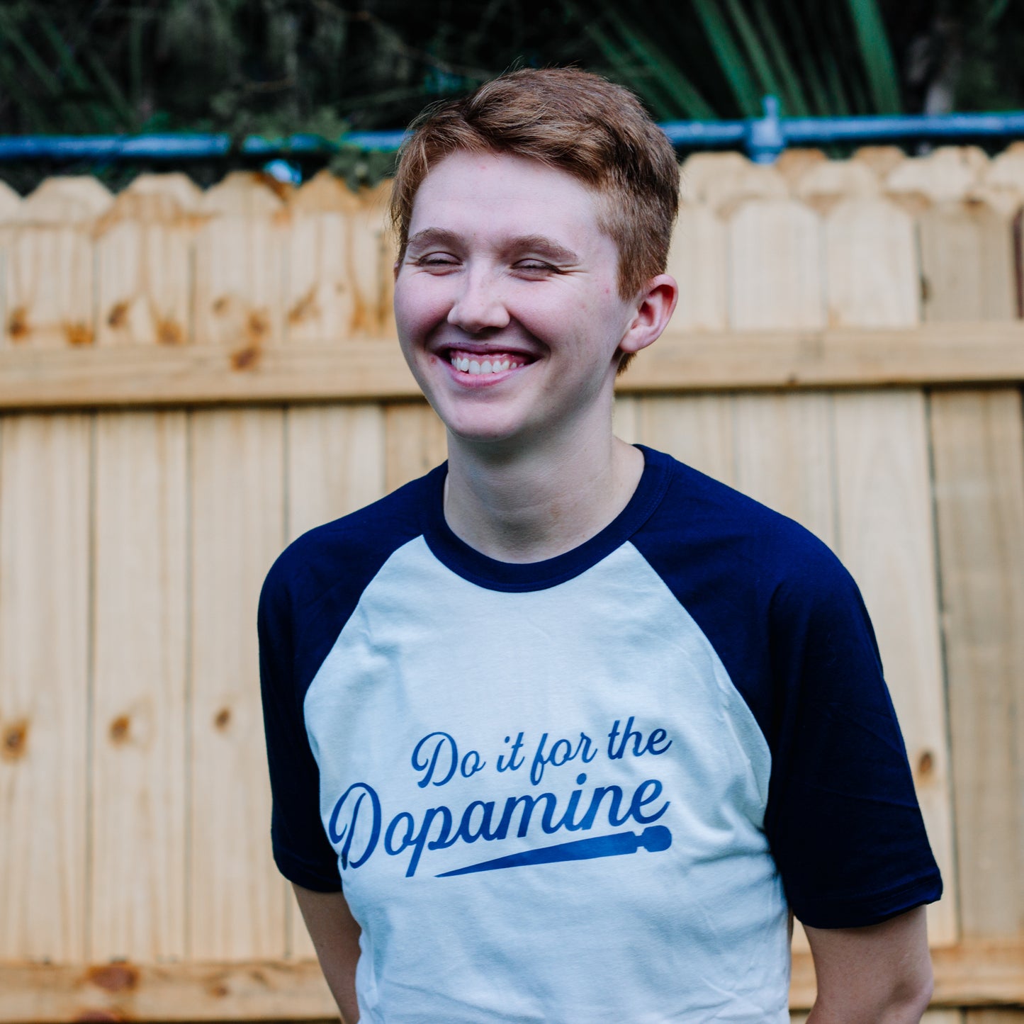 "Do It for the Dopamine" Baseball T-Shirt