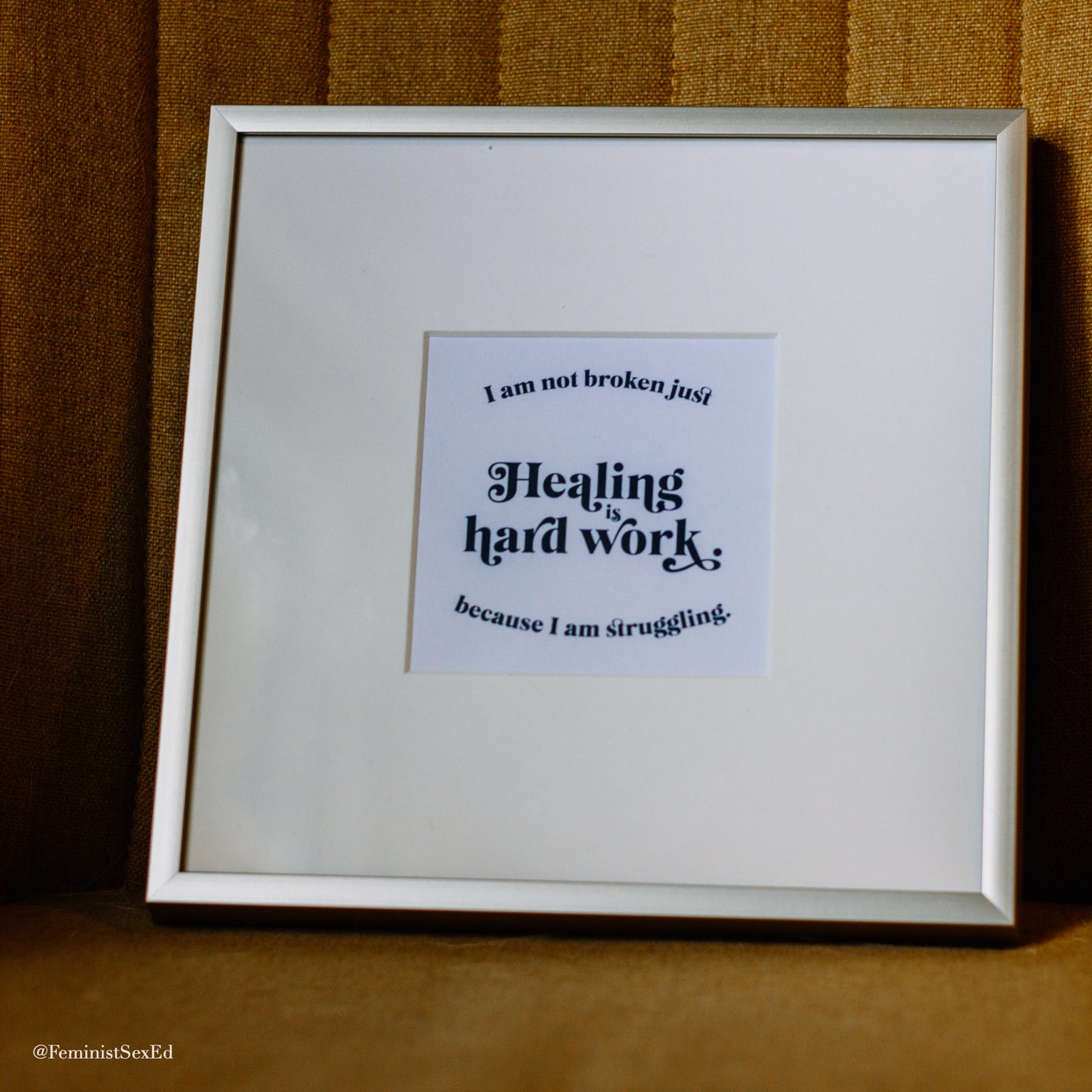 "My Needs Matter" Print