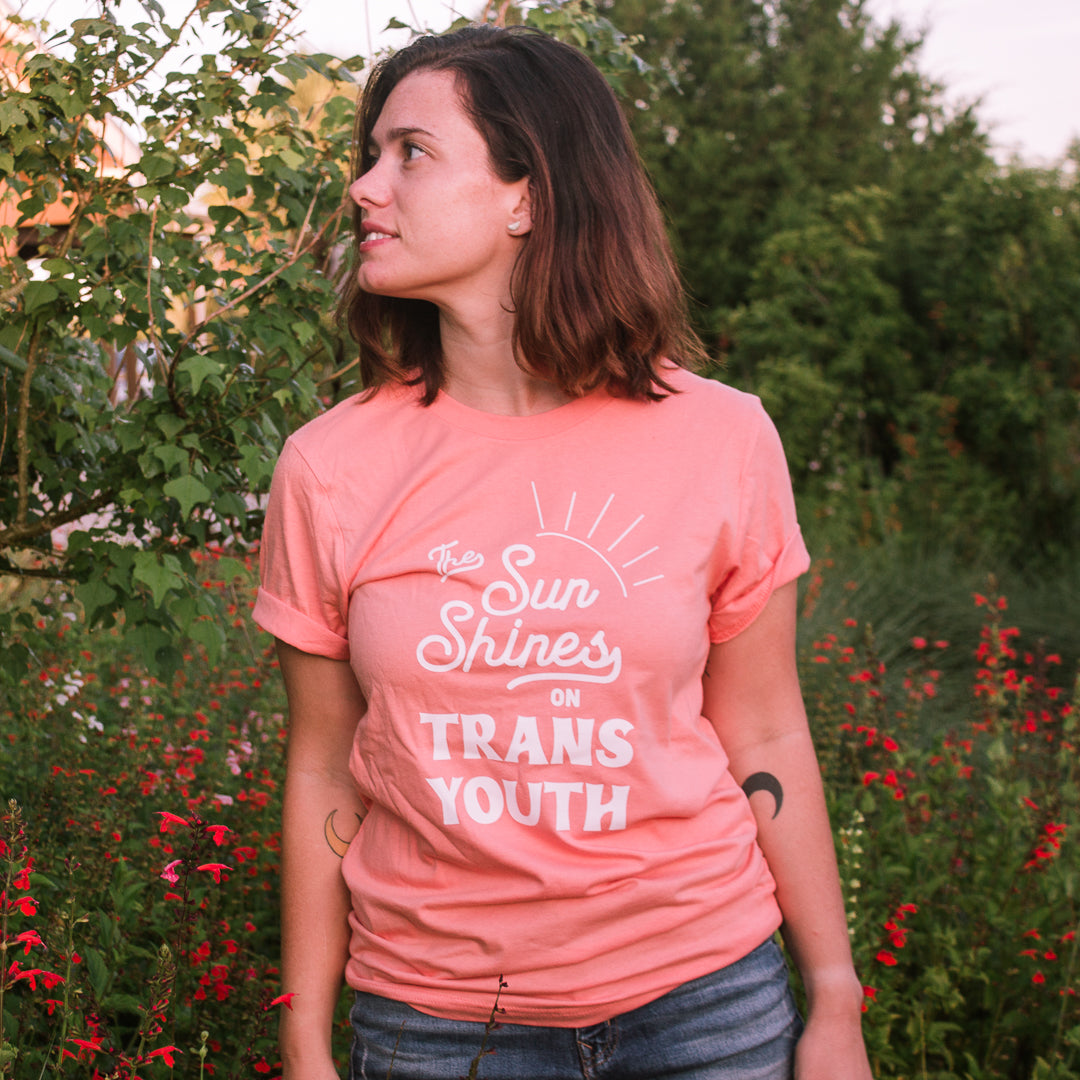 The Sun Shines on Trans Youth • T-shirt