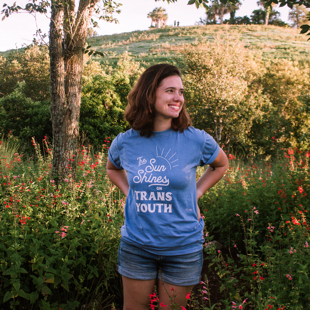 The Sun Shines on Trans Youth • T-shirt