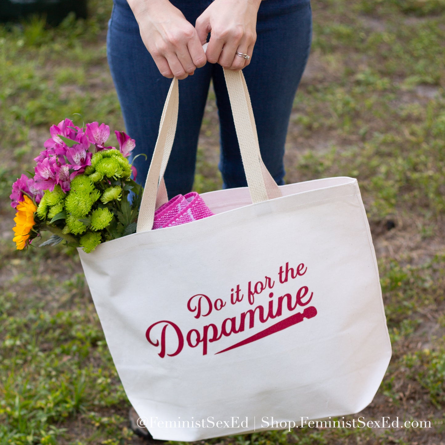 Do It for the Dopamine • Tote Bag