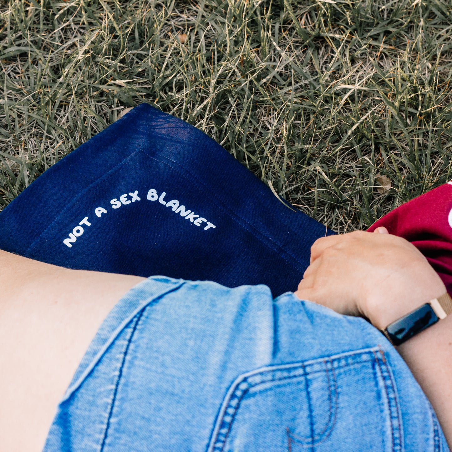 "Not a Sex Blanket" • Picnic Blanket