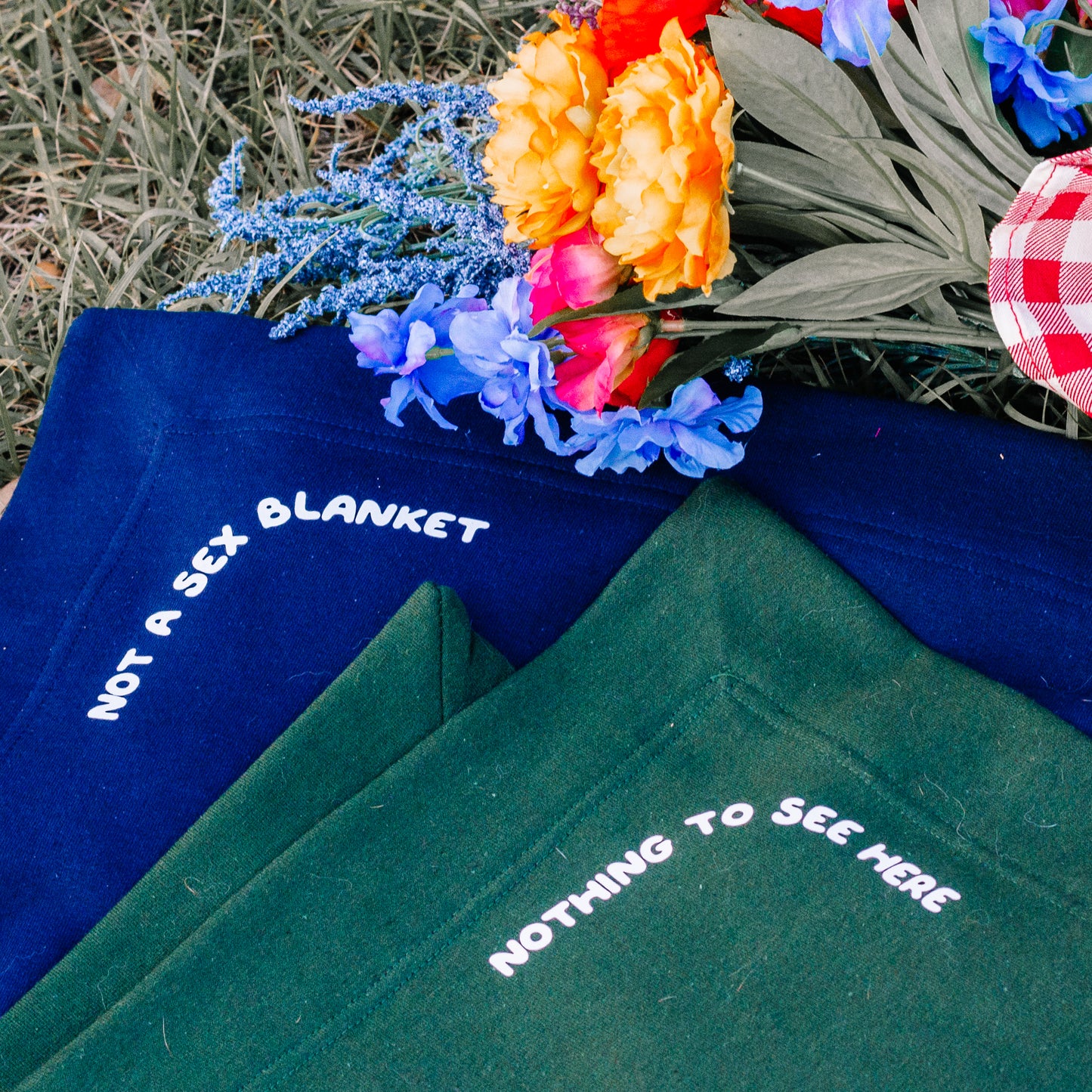 "Not a Sex Blanket" • Picnic Blanket