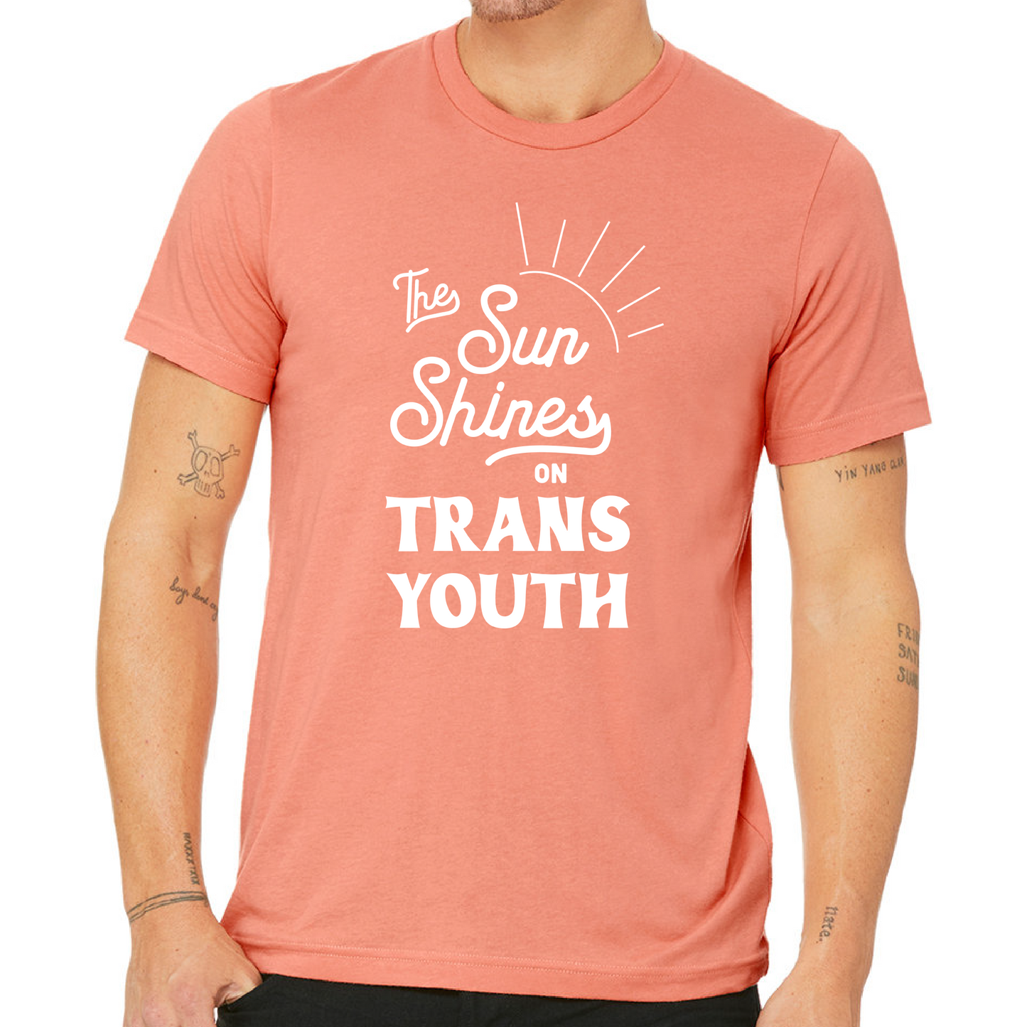 The Sun Shines on Trans Youth • T-shirt