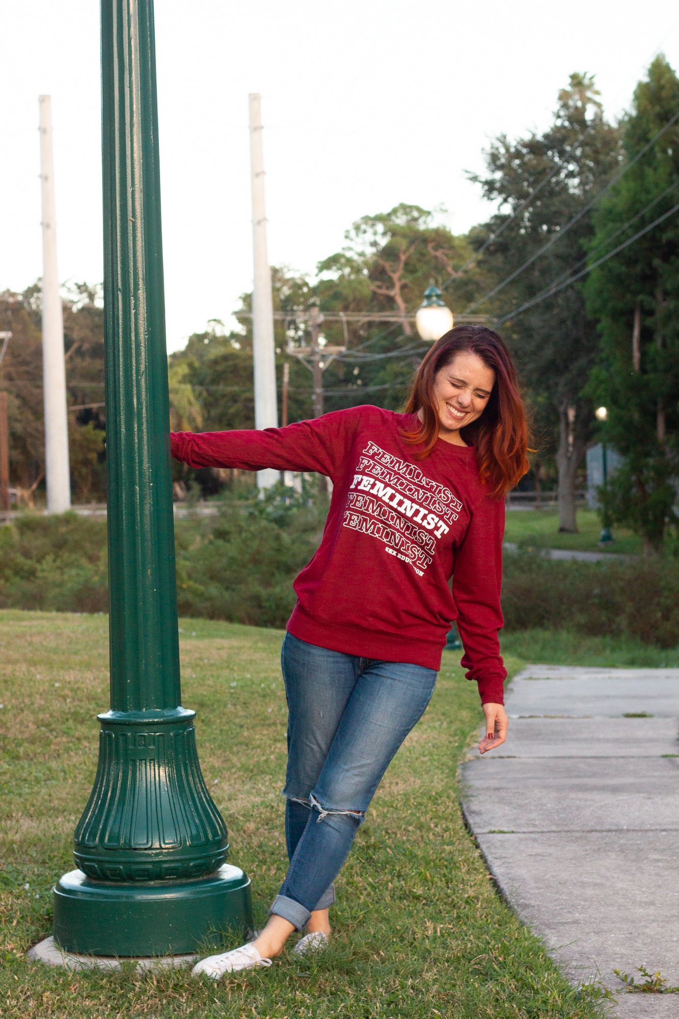 Feminist...Sex Education • Raglan Shirt