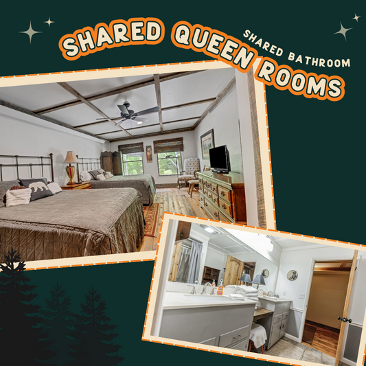 Queen Bed • Deposit • 8-month Payment Plan • The Campout 2024