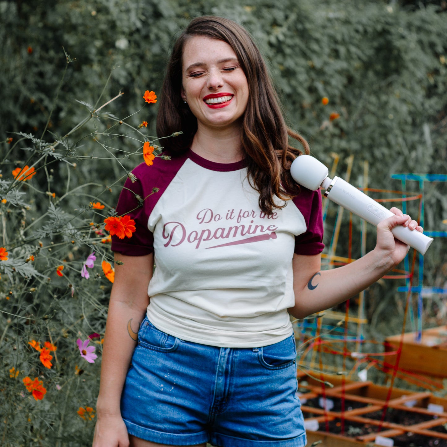 "Do It for the Dopamine" Baseball T-Shirt