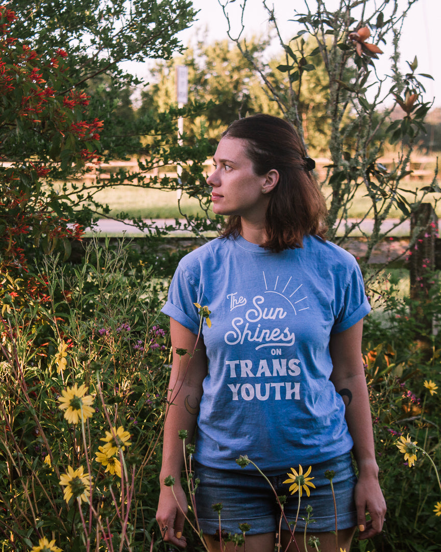 The Sun Shines on Trans Youth • T-shirt