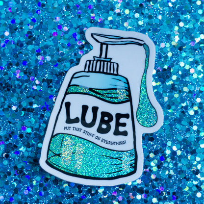 Lube Bottle • Sticker