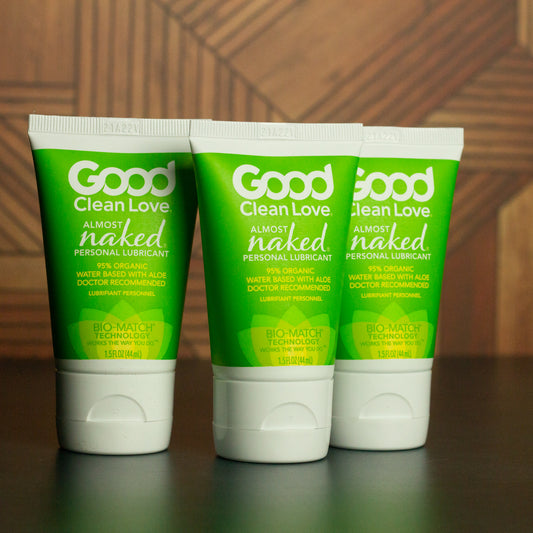 Good Clean Love Almost Naked • 2 Ounces • Travel-Size Water-Based Lubricant